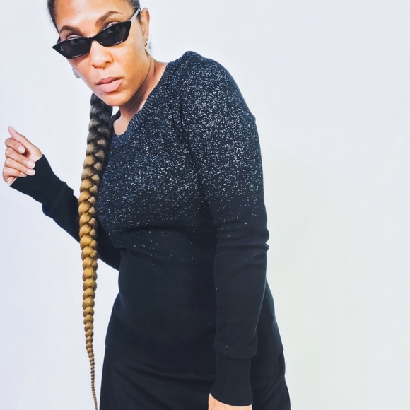 Express Metallic Sweater - Picture 1 of 7